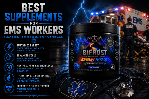 Best supplements for EMS workers