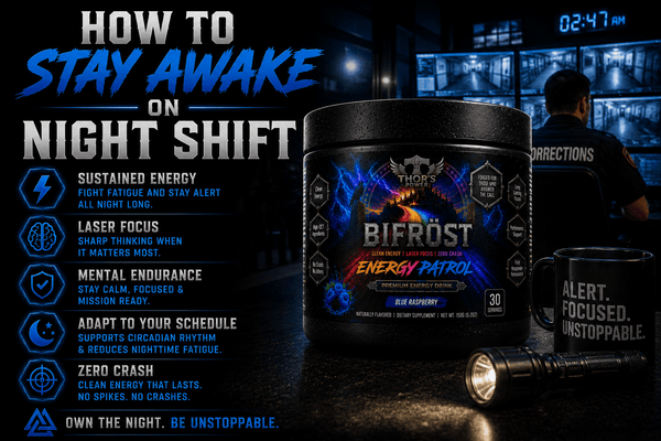 How to stay awake on night shift