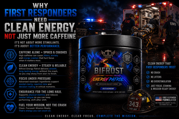 Why First Responders Need Clean Energy, Not Just More Caffeine