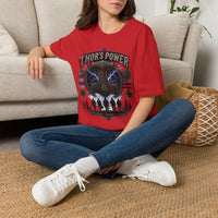 Thor’s Power T-Shirt — Nordic Cross Graphic Tee