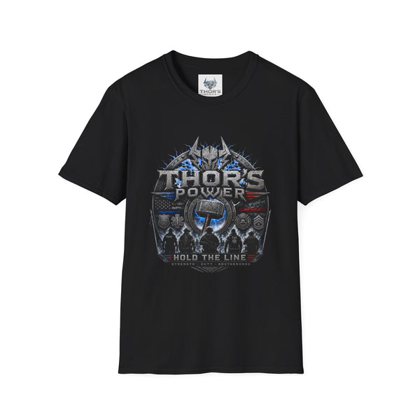 Thor’s Power Hold the Line Tee – First Responder & Military Inspired