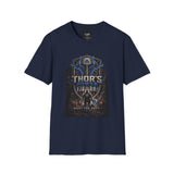 Thor's Power Graphic T-Shirt — Lightning Hammer Norse Myth Tee