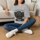 Thor's Power Graphic T-Shirt — Norse Viking Helmet Lightning Design