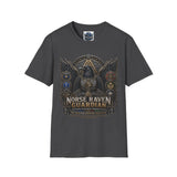 Norse Raven Guardian T-Shirt — The Valkyrie Warrior Collection
