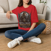 Battle Braid Warrior T-Shirt — The Valkyrie Warrior Collection