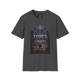 Thor's Power Graphic T-Shirt — Lightning Hammer Norse Myth Tee