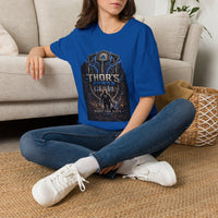 Thor's Power Graphic T-Shirt — Lightning Hammer Norse Myth Tee