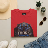 Thor's Power Graphic T-Shirt — Lightning Hammer Norse Myth Tee