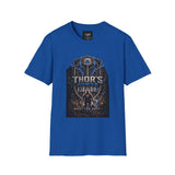 Thor's Power Graphic T-Shirt — Lightning Hammer Norse Myth Tee