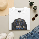 Thor's Power Graphic T-Shirt — Lightning Hammer Norse Myth Tee