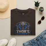 Thor's Power Graphic T-Shirt — Lightning Hammer Norse Myth Tee