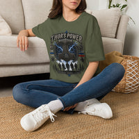 Thor’s Power T-Shirt — Nordic Cross Graphic Tee