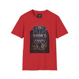 Thor's Power Graphic T-Shirt — Lightning Hammer Norse Myth Tee