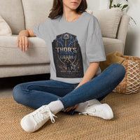 Thor's Power Graphic T-Shirt — Lightning Hammer Norse Myth Tee