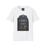 Thor's Power Graphic T-Shirt — Lightning Hammer Norse Myth Tee