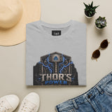 Thor's Power Graphic T-Shirt — Lightning Hammer Norse Myth Tee