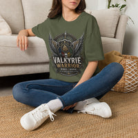 Valkyrie Warrior Wings + Badge T-Shirt — The Valkyrie Warrior Collection