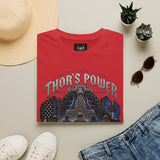 Thor's Power T-Shirt — Viking Mjolnir Norse Rune Graphic Tee