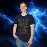 Allfather Viking T-Shirt — Norse Odin Shieldmaiden Mythic Tee - Thor's Power Shop