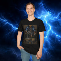 Allfather Viking T-Shirt — Norse Odin Shieldmaiden Mythic Tee - Thor's Power Shop