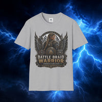 Battle Braid Warrior T-Shirt — The Valkyrie Warrior Collection - Thor's Power Shop