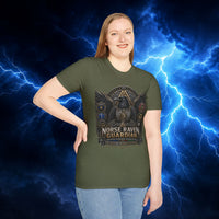 Norse Raven Guardian T-Shirt — The Valkyrie Warrior Collection - Thor's Power Shop