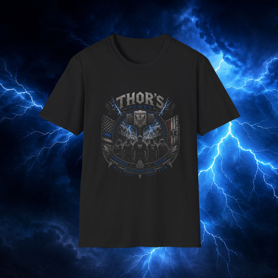 Thor’s Power Brotherhood Tee – First Responder & Military Inspired