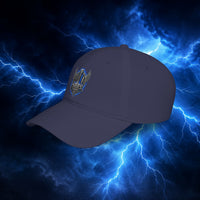 Thor’s Power Low Profile Baseball Cap – Embroidered Hammer Crest - Thor's Power Shop