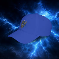 Thor’s Power Low Profile Baseball Cap – Embroidered Hammer Crest - Thor's Power Shop
