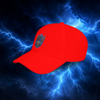 Thor’s Power Low Profile Baseball Cap – Embroidered Hammer Crest - Thor's Power Shop