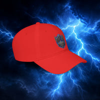 Thor’s Power Low Profile Baseball Cap – Embroidered Hammer Crest - Thor's Power Shop