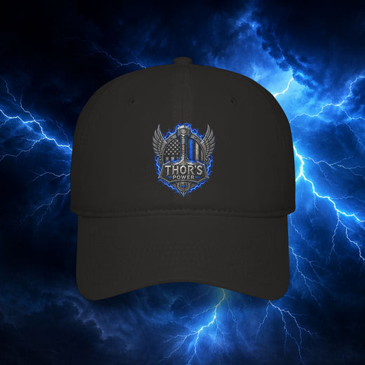 Thor’s Power Low Profile Baseball Cap – Embroidered Hammer Crest