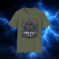 Thor’s Power T-Shirt — Nordic Cross Graphic Tee - Thor's Power Shop