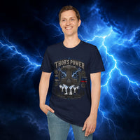 Thor’s Power T-Shirt — Nordic Cross Graphic Tee - Thor's Power Shop