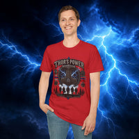 Thor’s Power T-Shirt — Nordic Cross Graphic Tee - Thor's Power Shop