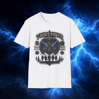 Thor’s Power T-Shirt — Nordic Cross Graphic Tee - Thor's Power Shop