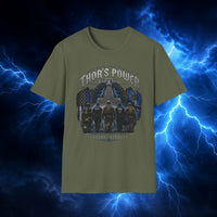 Thor's Power T-Shirt — Viking Mjolnir Norse Rune Graphic Tee - Thor's Power Shop