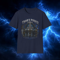 Thor's Power T-Shirt — Viking Mjolnir Norse Rune Graphic Tee - Thor's Power Shop