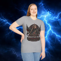 Valkyrie Red Firefighter T-Shirt — The Valkyrie Warrior Collection - Thor's Power Shop