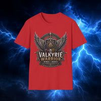 Valkyrie Warrior Wings + Badge T-Shirt — The Valkyrie Warrior Collection - Thor's Power Shop