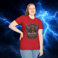 Valkyrie Warrior Wings + Badge T-Shirt — The Valkyrie Warrior Collection - Thor's Power Shop